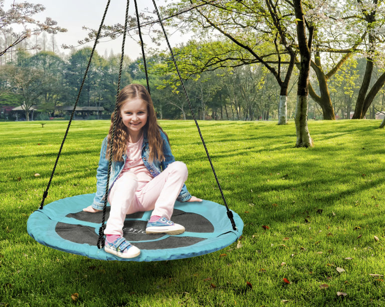 Jumi Houpací kruh 100 cm tyrkysový 1